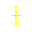Vertical resize cursor