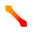 Orange Red Diagonal Rezise 1 cursor