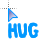 Hug Me Cursor2 cursor