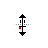 Vertical resize cursor