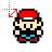 Red - Diagonal Resize 2 cursor