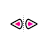 Horizontal resize cursor