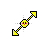 Yellow_DiagonalResize2 cursor