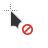 black numix unvailable cursor cursor