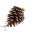 7 Christmas pinecone cursor