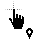 Vertical resize cursor