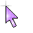 Purple Glitter cursor