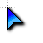 Neon blue cursor