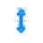 Vertical resize cursor