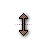 Vertical resize cursor