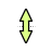 Vertical resize cursor