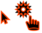 Spectre Animated Remastered - Orange Cursors preview