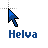 Helva cursor