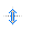 Vertical resize cursor