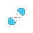 Hydro Diagonal Resize 2 Animated cursor