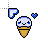 Mantecaditos (helados) Kawaii Ice Cream Cursors preview