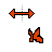 Horizontal resize cursor