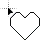 white cursor