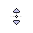 Vertical resize cursor