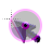 Black Neon background cursor