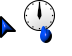 Tailless Blue Beveled Cursors preview