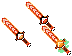 Red Swords Animated Cursors preview