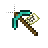 diamond pickaxe and map cursor