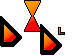 Orange Red Cursors cursor preview