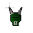 Runescape Green H,mask cursor