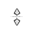 Vertical resize cursor