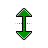 Vertical resize cursor