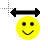Horizontal resize cursor