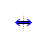 Horizontal resize cursor