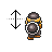 Vertical resize cursor