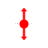 Vertical resize cursor