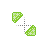 Dendro Diagonal Resize 1 Animated cursor