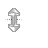 Vertical resize cursor