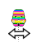 Horizontal resize cursor