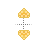 Vertical resize cursor
