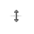 Vertical resize cursor