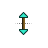 Vertical resize cursor