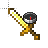 gold sword and compass cursor