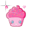 Pink Cupcake Pastelito Cursors preview
