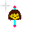 Vertical resize cursor