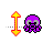 Vertical resize cursor