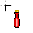 red perfume bottle cursor