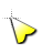 Lemon Yellow Cursors preview