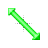 Green Gemstone diagnoal resize 1 cursor
