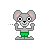 Vertical resize cursor