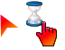 Cool Red Cursors preview